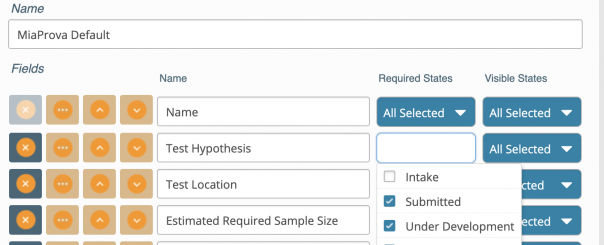 MiaProva now provides fully customizable test ticket form – by teams!