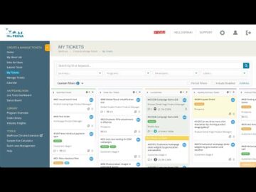 MiaProva User Interface Review: Create and Manage Tickets