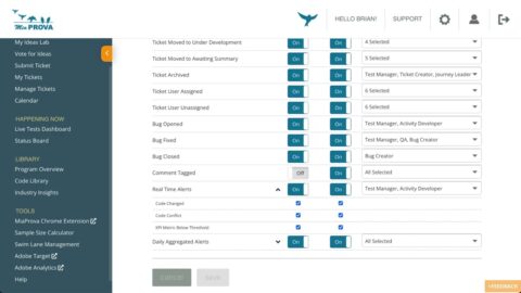 MiaProva Product Updates August 22, 2022