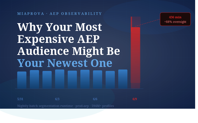Why Your Most Expensive AEP Audience Might Be Your Newest One